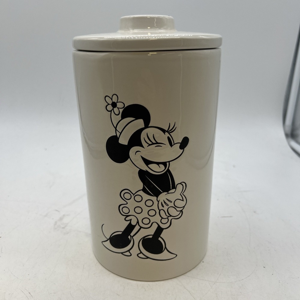 Disney Minnie Mouse Canister Cookie Jar  ~Mickey And Friends Collection